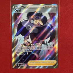 Opal 184/185 Vivid Voltage Ultra Rare Full Art Pokemon Card - NM Collectible - Image 1