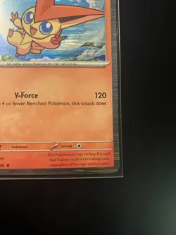 Victini 012/086 Holo Rare Pokemon Card Black Bolt NM - Image 4