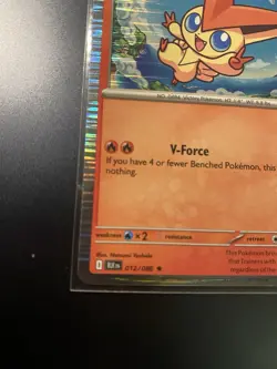Victini 012/086 Holo Rare Pokemon Card Black Bolt NM - Image 5
