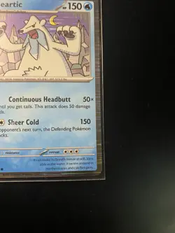 Beartic 026/086 Pokemon TCG SV Black Bolt Holo Rare Pokemon Card ENGLISH - Image 4