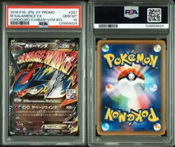 PSA 10 M Salamence EX Promo 257 XY P Japan Pokemon Card Mega Evolution - Image 3