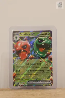 Pokemon TCG Scovillain ex 022/162 SV05 Temporal Forces Double Rare Card NM - Image 1