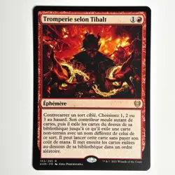 TROMPERIE SELON TIBALT MTG KHM - CARTE MAGIC THE GATHERING FR NEUF - Image 1