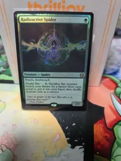 MTG, Radioactive Spider FOIL 111 NM Marvel's Spider-Man Foil SPM - Image 1