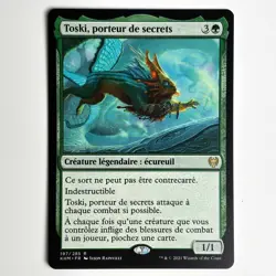 TOSKI, PORTEUR DE SECRETS MTG KHM - CARTE MAGIC THE GATHERING FR NEUF - Image 1