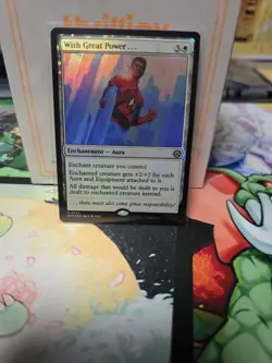 x1 With Great Power... - Foil R MTG Marvel's Spider-Man M/NM, English - Image 1