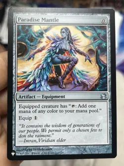 Paradise Mantle • The List • Mystery Booster 2 • Pack Fresh • Mtg (2237) - Image 1