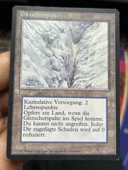 German FBB • Glacial Chasm • Ice Age • Mtg (2086) - Image 1