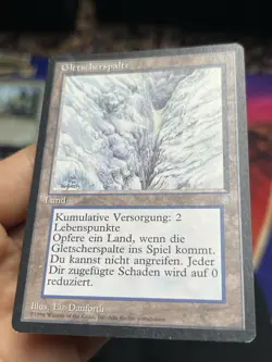 German FBB • Glacial Chasm • Ice Age • Mtg (2086) - Image 3