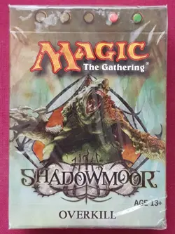 Magic The Gathering SHADOWMOOR OVERKILL New Sealed Theme Deck MTG - Image 1