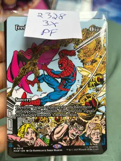 Borderless Feed The Swarm + 2 Withering Torment • Pack Fresh • Mtg (2328) - Image 2