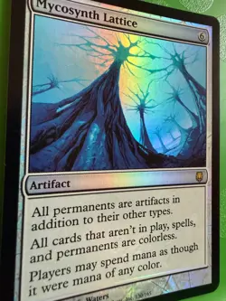 MTG Magic the Gathering FOIL Mycosynth Lattice Darksteel - Image 2