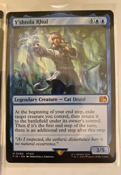 MTG FINAL FANTASY - Y'shtola Rhul , Jill - Esper/Demir Deck - Blue/Black/White - Image 2