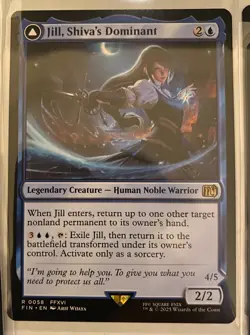 MTG FINAL FANTASY - Y'shtola Rhul , Jill - Esper/Demir Deck - Blue/Black/White - Image 3