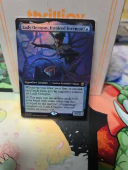 MTG Foil Lady Octopus Inspired Inventor #252 Marvel's Spider-Man NP - Image 1