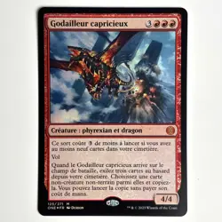 GODAILLEUR CAPRICIEUX MTG FOIL ONE - CARTE MAGIC THE GATHERING FR NEUF - Image 1