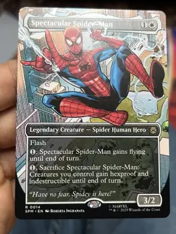 Spectacular Spider-Man • Borderless • Pack Fresh • Mtg (2310) - Image 1