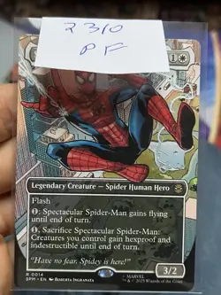 Spectacular Spider-Man • Borderless • Pack Fresh • Mtg (2310) - Image 3