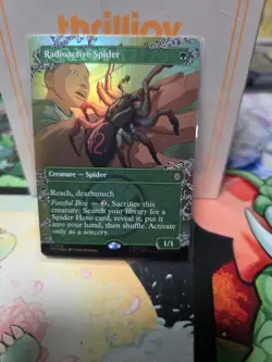 Radioactive Spider NM Foil #212 MTG Marvel's Spider-Man - Image 1