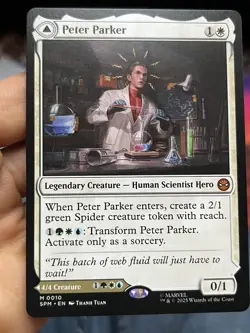 Peter Parker • Spider-Man • Pack Fresh • Mtg (2311) - Image 1