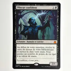 OBSCUR CONFIDENT MTG RVR - CARTE MAGIC THE GATHERING FR NEUF - Image 1