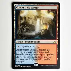 CONDUITS DE VAPEUR MTG RVR - CARTE MAGIC THE GATHERING FR NEUF - Image 1