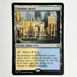 FONTAINE SACREE MTG RVR - CARTE MAGIC THE GATHERING FR NEUF - Image 1