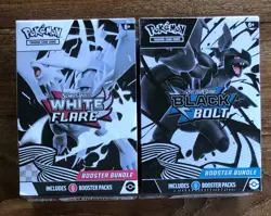 Pokemon TCG: Black Bolt & White Flare Booster Bundle Set - BRAND NEW SEALED - - Image 1