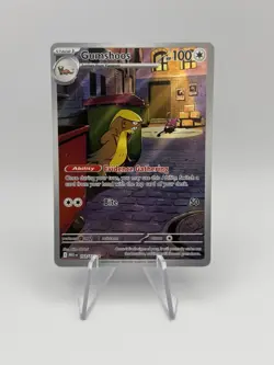 Gumshoos 153/132 Illustration Rare Pokemon Mega Evolution NM - Image 1