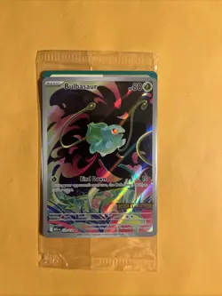 Pokemon Sealed Bulbasaur 133/132 Pokemon TCG Mega Evolution Stamped Promo Sealed - Image 1