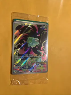 Pokemon Sealed Bulbasaur 133/132 Pokemon TCG Mega Evolution Stamped Promo Sealed - Image 2