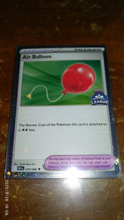 Pokemon TCG Air Balloon Great Ball League Participation Promo 079/086 English - Image 2