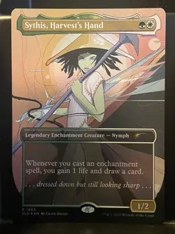 Sythis Harvest's Hand FOIL #1963 NM MTG Secret Lair Festival in a Box Magic Card - Image 1