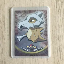 Topps Pokemon Foil Card TV Animation Series 2 Blue Logo #104 Cubone - Image 4