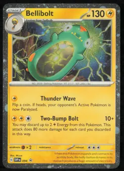 Bellibolt 094 Holo SV: Scarlet & Violet Promo Cards Near Mint - Image 1