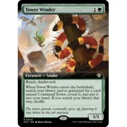 TOWER WINDER (EXTENDED ART) X4 Outlaws Of Thunder Junction: Commander Magic MTG - Image 1