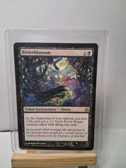 Bitterblossom 58/150 Morningtide RARE MINT Magic the Gathering MTG tcg - Image 1
