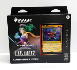 Magic the Gathering Final Fantasy VI Commander Deck: Revival Trance, New Sealed - Image 1