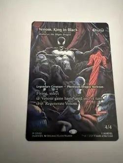 Venom, King in Black - Skithiryx, the Blight Dragon (Borderless Foil) - Image 1