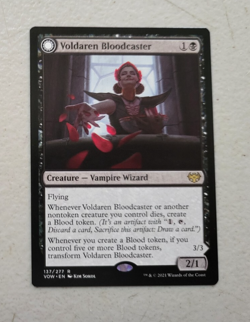 Voldaren Bloodcaster - Innistrad: Crimson Vow Magic the Gathering MTG NM - Image 1