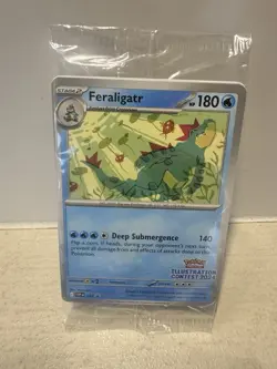 Pokemon TCG Illustration Contest 2024 Promo SVP 213 214 215 Feraligatr Pikachu - Image 1