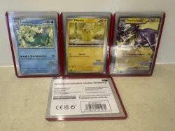 Pokemon TCG Illustration Contest 2024 Promo SVP 213 214 215 Feraligatr Pikachu - Image 3