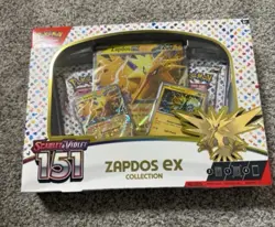 BRAND NEW-SEALED-Pokemon TCG: Scarlet & Violet 151 Zapdos EX Collection Box READ - Image 1