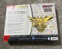 BRAND NEW-SEALED-Pokemon TCG: Scarlet & Violet 151 Zapdos EX Collection Box READ - Image 2