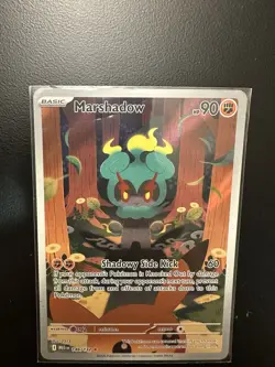 Pokemon TCG Mega Evolution 146/132 Marshadow Illustration Rare - Pack Fresh Mint - Image 1