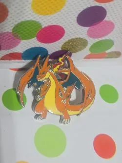 Mega Charizard Y Collectors Pin Pokemon TCG Collector Enamel Pins Official - Image 1
