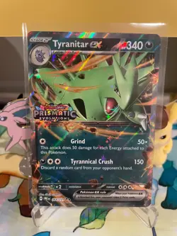 Pokemon Prismatic - Jumbo Lucario Tyranitar EX Premium Collection Stamp Promos - Image 2