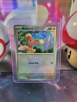 Buneary 83/131 Pokemon TCG S&V Prismatic Evolutions Masterball Common Holo NM - Image 1