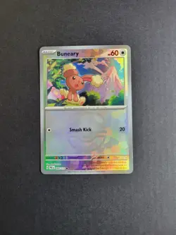 Buneary 83/131 Pokemon TCG S&V Prismatic Evolutions Masterball Common Holo NM - Image 2