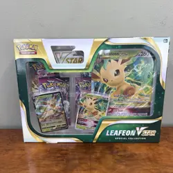 Pokemon TCG - Leafeon VSTAR - Special Collection Box - SEALED (Listing 2) - Image 1